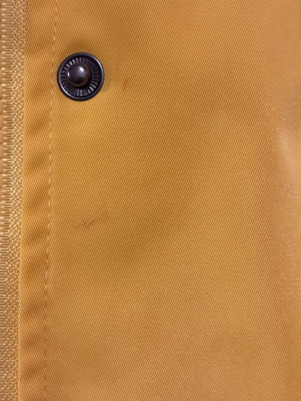 SAPHIROSE Yellow Hooded  Plaid Lined Trenchcoat Jacket Coraline-Inspired- Size M - Picture 4 of 7